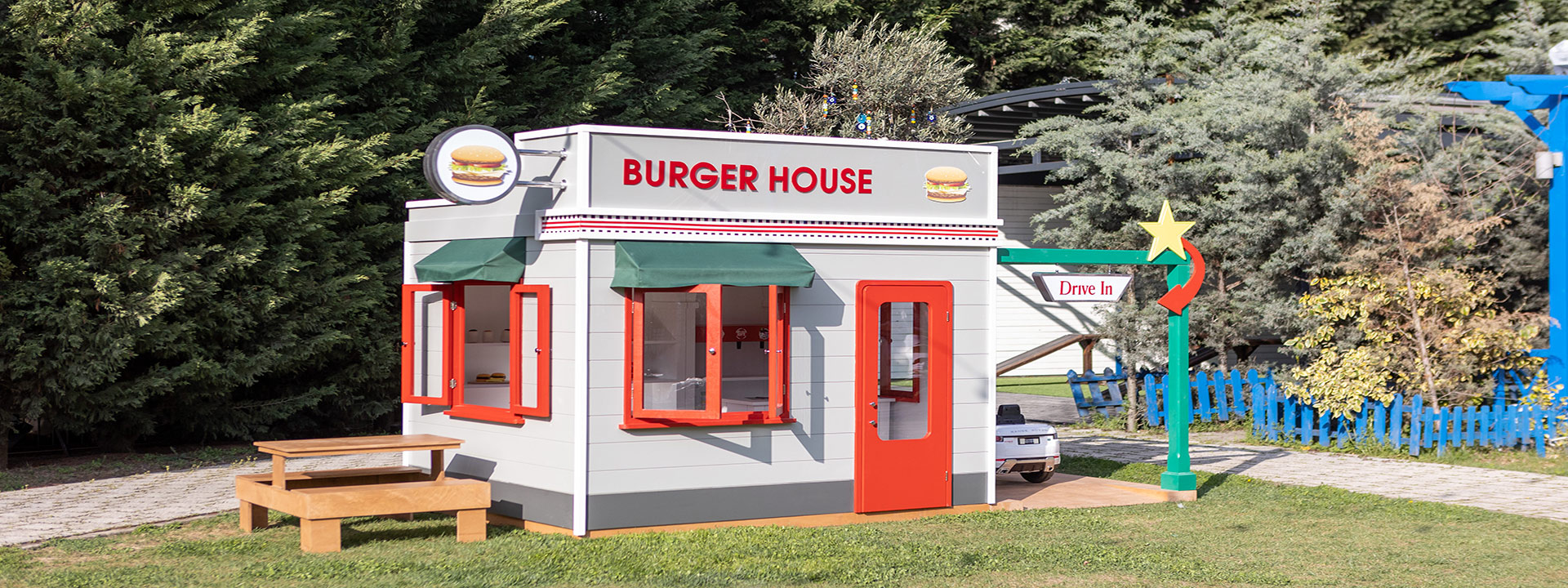 NEW YORK Oyun Evi Burger Evi Teması